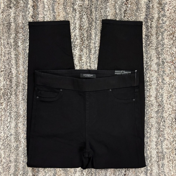 Liverpool Pull-On High Waisted Skinny Jeans Sz 12/31 NWT | Liverpool Skinny NEW- - Picture 2 of 12